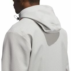 ADIDAS AdiCross Elements Rain Jacket -Golf Shirts Shop adidas adicross elements rain jacket grey three 05 08996.1632928850