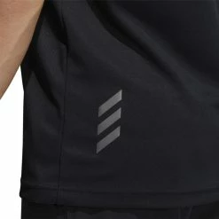 ADIDAS AdiCross Round Neck Polo -Golf Shirts Shop adidas adicross round neck polo black 04 04283.1632320929