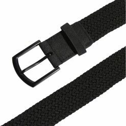ADIDAS Braided Stretch Belt -Golf Shirts Shop adidas braided stretch belt black 04 91580.1646850603