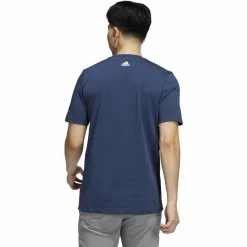 ADIDAS Core Tee -Golf Shirts Shop adidas core tee crew navy 02 64659.1673899439
