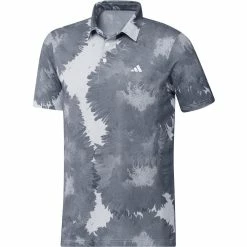 ADIDAS Flower Mesh Polo -Golf Shirts Shop adidas flower mesh polo white collegiate navy 01 47167.1679064480