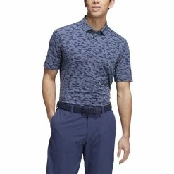 ADIDAS Go-To Camo Print Polo -Golf Shirts Shop adidas go to camo print polo collegiate navy crew navy 01 59405.1673901052