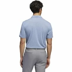 ADIDAS HEAT.RDY Heather Polo -Golf Shirts Shop adidas heat rdy heather polo crew navy 02 69873.1647960886