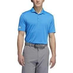 ADIDAS Performance Polo -Golf Shirts Shop adidas performance polo bright blue 01 34606.1647962622