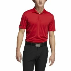 ADIDAS Performance Polo -Golf Shirts Shop adidas performance polo collegiate red 01 84605.1647962623
