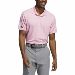 ADIDAS Performance Polo -Golf Shirts Shop adidas performance polo light pink 01 96271.1647962623