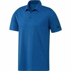 ADIDAS Primeblue Abstract Print Polo -Golf Shirts Shop adidas primeblue abstract print polo blue rush crew navy 01 77851.1662670235