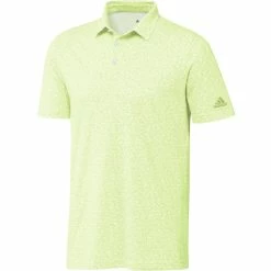 ADIDAS Primeblue Abstract Print Polo -Golf Shirts Shop adidas primeblue abstract print polo white pulse lime 01 95550.1662670235