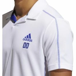 ADIDAS Primeblue HEAT.RDY Polo -Golf Shirts Shop adidas primeblue heat rdy polo white 03 20624.1659042805