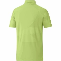 ADIDAS Shapes Jacquard Polo -Golf Shirts Shop adidas shapes jacquard polo pulse lime legacy indigo 02 56721.1676597165