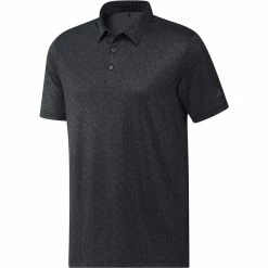ADIDAS Ultimate365 Allover Print Polo -Golf Shirts Shop adidas ultimate365 allover print polo black 01 56349.1679064784