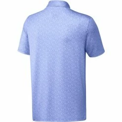 ADIDAS Ultimate365 Allover Print Polo -Golf Shirts Shop adidas ultimate365 allover print polo blue fusion 02 18536.1679064782
