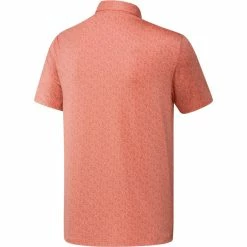 ADIDAS Ultimate365 Allover Print Polo -Golf Shirts Shop adidas ultimate365 allover print polo coral fusion 02 10967.1679064782