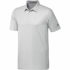 ADIDAS Ultimate365 Allover Print Polo -Golf Shirts Shop adidas ultimate365 allover print polo white 01 59769.1679064780