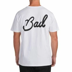Bad Birdie Bad Tee -Golf Shirts Shop bad birdie bad tee white 04 58887.1678297981
