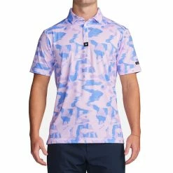 Bad Birdie Purple Reign Polo 6 Bad Birdie Purple Reign Polo -Golf Shirts Shop bad birdie purple reign polo purple reign 02 72228.1678299781