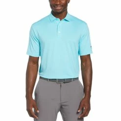 Callaway Cooling Micro Hex Polo -Golf Shirts Shop callaway cooling micro hex polo santorini blue 01 91048.1654718882