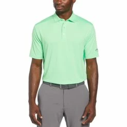 Callaway Cooling Micro Hex Polo -Golf Shirts Shop callaway cooling micro hex polo summer green 01 08802.1654718880