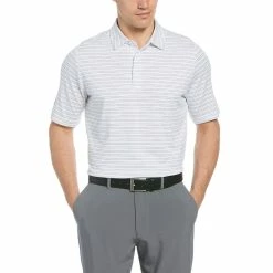 Callaway Fine Line Ventilated Stripe Polo -Golf Shirts Shop callaway fine line ventilated stripe polo bright white 01 17878.1676908681