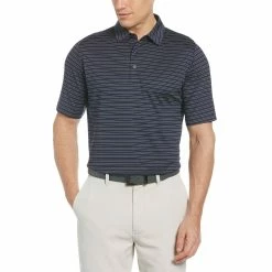 Callaway Fine Line Ventilated Stripe Polo -Golf Shirts Shop callaway fine line ventilated stripe polo peacoat 01 38722.1679518314