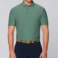 Callaway Tour Authentic Heather Striped Polo -Golf Shirts Shop callaway tour authentic heather striped polo green bay heather 01 29633.1632414155