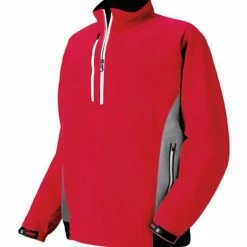 FootJoy DryJoys Tour XP Rain Shirt -Golf Shirts Shop footjoy dryjoys tour xp rain shirt red grey black 01 38620.1632931672