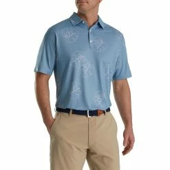 FootJoy Jungle Leaf Print Lisle Self Collar Polo 18 FootJoy Jungle Leaf Print Lisle Self Collar Polo -Golf Shirts Shop footjoy jungle leaf print lisle self collar polo denim dusty purple 01 73314.1673903792
