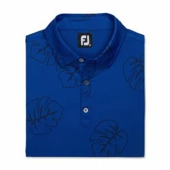 FootJoy Jungle Leaf Print Lisle Self Collar Polo 17 FootJoy Jungle Leaf Print Lisle Self Collar Polo -Golf Shirts Shop footjoy jungle leaf print lisle self collar polo ocean black 04 26078.1673901326