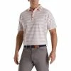 FootJoy Lisle Accented Stripe Self Collar Polo - FJ Logo 1 FootJoy Lisle Accented Stripe Self Collar Polo - FJ Logo -Golf Shirts Shop footjoy lisle accented stripe self collar polo fj logo pink white graphite 02 57483.1673905918
