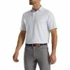 FootJoy Lisle Classic Pencil Stripe Polo -Golf Shirts Shop footjoy lisle classic pencil stripe polo white royal 01 81458.1673902771
