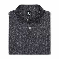 FootJoy Paint Splatter Print Lisle Self Collar Polo 13 FootJoy Paint Splatter Print Lisle Self Collar Polo -Golf Shirts Shop footjoy paint splatter print lisle self collar polo black white 04 05179.1673905634
