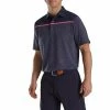 FootJoy Spacedye Block Lisle Self Collar Polo -Golf Shirts Shop footjoy spacedye block lisle self collar polo navy 01 43516.1673905674