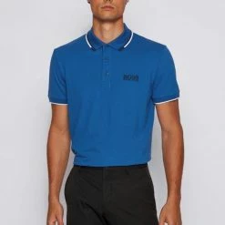 Hugo Boss Paddy Pro Polo -Golf Shirts Shop hugo boss paddy pro polo open blue 03 35176.1632341593