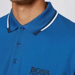 Hugo Boss Paddy Pro Polo -Golf Shirts Shop hugo boss paddy pro polo open blue 05 59091.1632341593