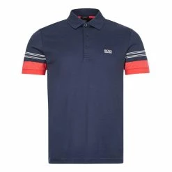 Hugo Boss Paule 1 Polo -Golf Shirts Shop hugo boss paule 1 polo navy 01 83509.1632414327