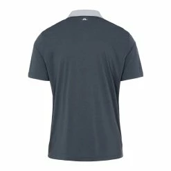J.Lindeberg Flinn Polo - Relaxed Fit -Golf Shirts Shop j lindeberg flinn polo relaxed fit stone grey melange 02 61194.1634927526