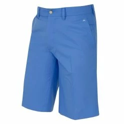 J.Lindeberg Somle Light Poly Shorts - Regular Fit -Golf Shirts Shop j lindeberg somle light poly short regular fit silent blue 01 01118.1632509451