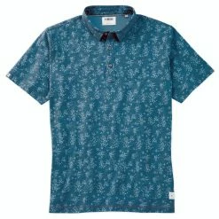 Linksoul Blossom Print Anza Polo 86 Linksoul Blossom Print Anza Polo -Golf Shirts Shop linksoul blossom print anza polo river 01 08779.1676576446