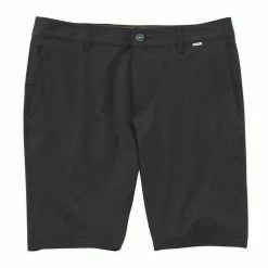 Linksoul Boardwalker AC Shorts -Golf Shirts Shop linksoul boardwalker ac short true black 01 46049.1659042668