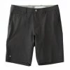 Linksoul Solid Boardwalker Shorts - Previous Season Style -Golf Shirts Shop linksoul solid boardwalker short previous season style true black 01 66541.1632510665