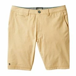 Linksoul Solid Boardwalker Shorts - Previous Season Style -Golf Shirts Shop linksoul solid boardwalker short previous season style wheat 01 33606.1632510666