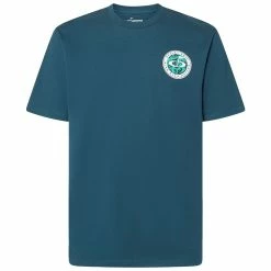Oakley Golf Mind Tee -Golf Shirts Shop oakley golf mind tee oil blue 03 74286.1677517980