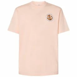 Oakley Golf Mind Tee -Golf Shirts Shop oakley golf mind tee pastel orange 03 66248.1677517981