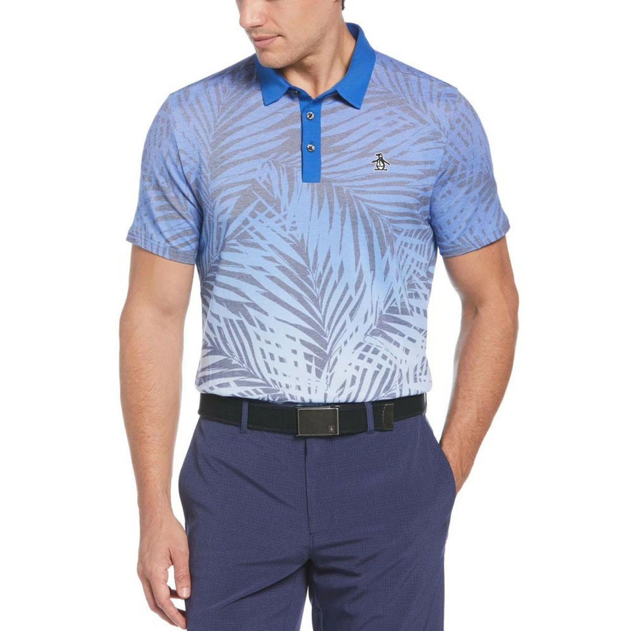 Original Penguin Resort Leaf Print Polo 3 Original Penguin Resort Leaf Print Polo
