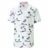 Puma Cloudspun Low Tide Polo -Golf Shirts Shop puma cloudspun low tide polo white black 01 07326.1676576106