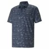 Puma Mattr Lagoon Polo -Golf Shirts Shop puma mattr lagoon polo navy blazer evening sky 01 07521.1678827778