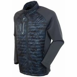 Sunice Hamilton Hybrid Climaloft Lightweight Thermal Stretch Jacket -Golf Shirts Shop sunice hamilton hybrid climaloft lightweight thermal stretch jacket charcoal camo charcoal 01 18199.1634586061