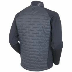 Sunice Hamilton Hybrid Climaloft Lightweight Thermal Stretch Jacket -Golf Shirts Shop sunice hamilton hybrid climaloft lightweight thermal stretch jacket charcoal charcoal melange 02 87558.1634586061