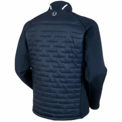 Sunice Hamilton Hybrid Climaloft Lightweight Thermal Stretch Jacket -Golf Shirts Shop sunice hamilton hybrid climaloft lightweight thermal stretch jacket midnight pure white 02 01438.1634586061