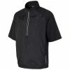 Sunice Winston Short Sleeve Packable Wind Shirt -Golf Shirts Shop sunice winston short sleeve packable wind shirt black 01 04632.1634586590